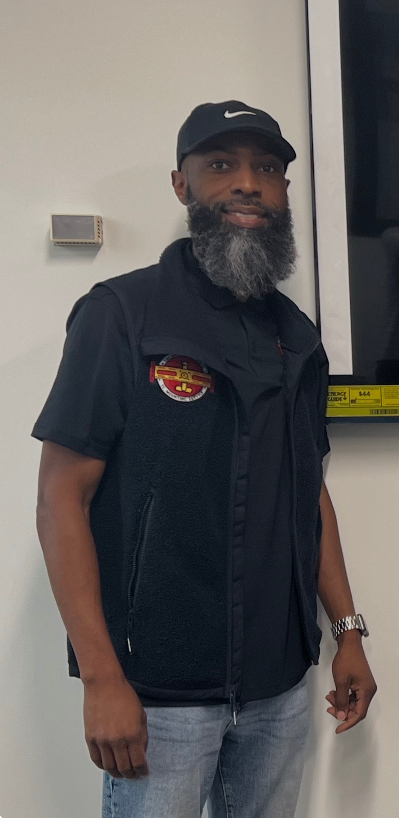 Terence, Tech Mounting Pros technician