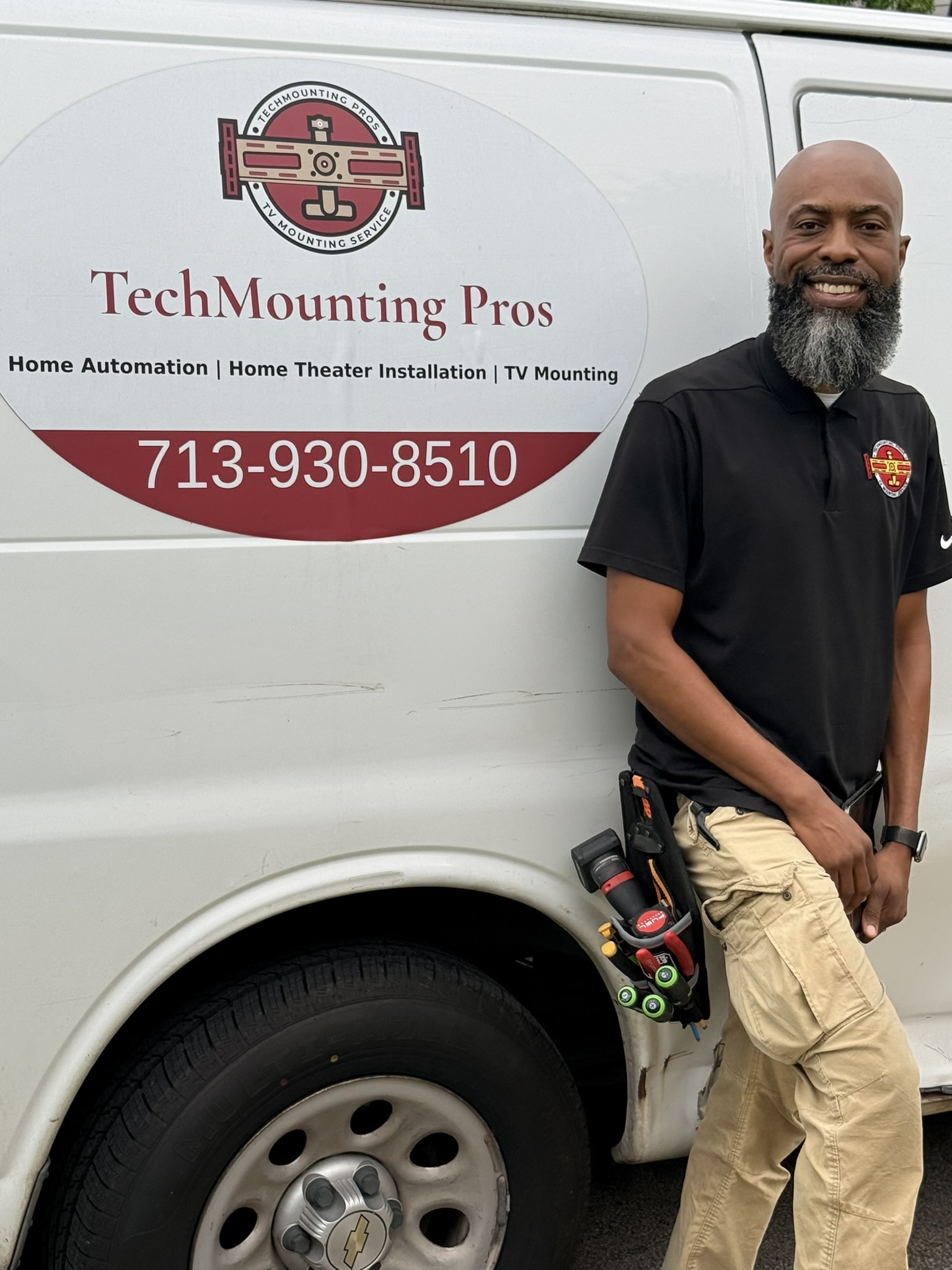 Terence, Tech Mounting Pros technician
